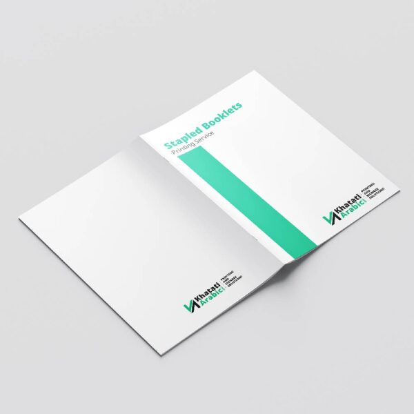 Stapled Booklet Printing Service