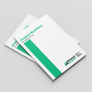 Stapled Booklet Printing Service
